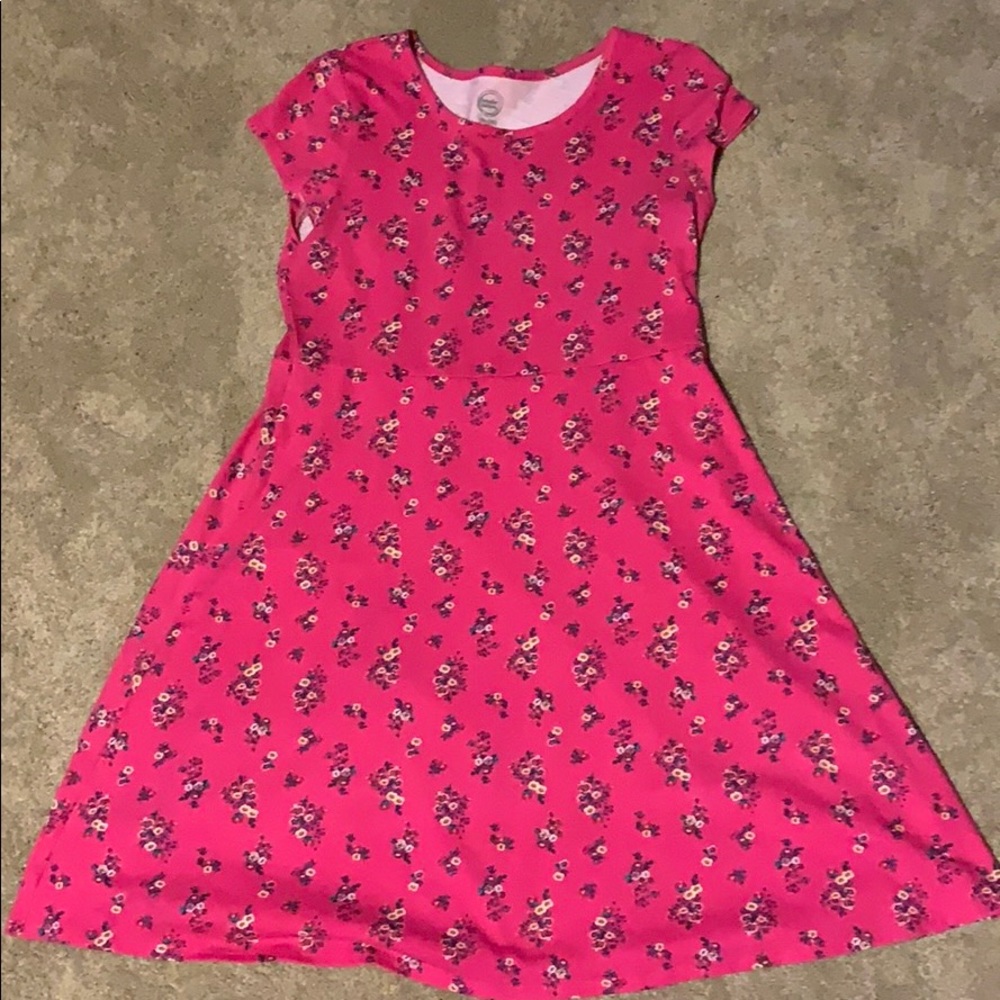 Pink wonder nation dress. Juniors size 18